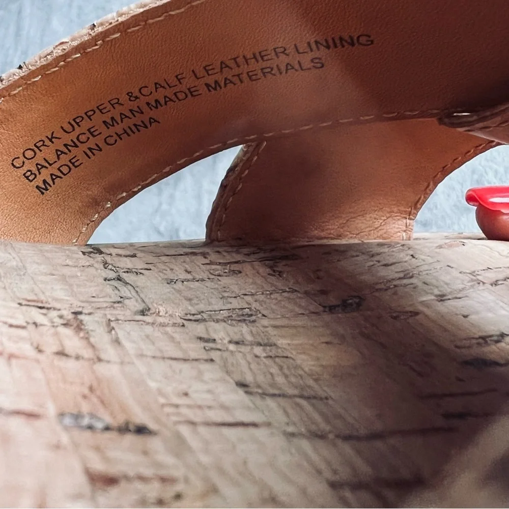 Kork-Ease Tan Cork Sandals - Picture 14 of 16